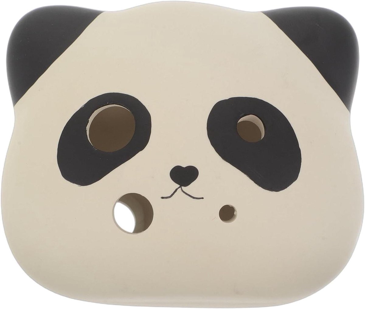 Keramische Ocarina - Panda Fluit - Muziek Leren - 6 Gaten C-toon - 7.5 x 7.5 x 4 cm - Multicolor