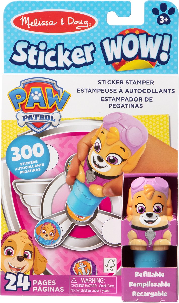 Melissa & Doug – Sticker Wow! - PAW Patrol - Skye