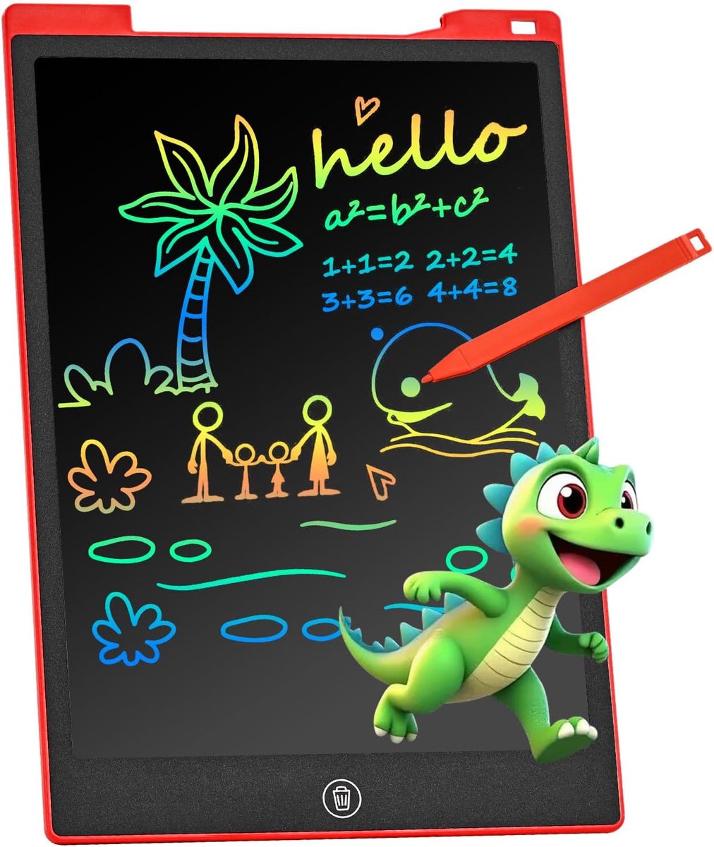 Lcd-tablet voor kinderen van 30,5 cm, kinderspeelgoed voor 2-8 jaar, afwasbaar bord, gadget, elektronische en magnetisch bord om te tekenen, e-writer, geschenk voor jongens en meisjes
