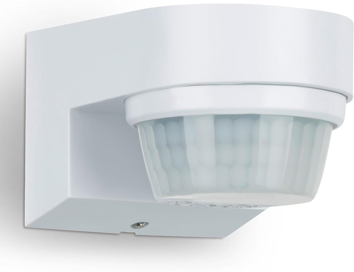 Bewegingsmelder Buiten IP65, Opbouw Wandmontage, Programmeerbaar, Bewegingssensor 240°, Bereik 8-14m (instelbaar), Geschikt voor LED, 3-Draads