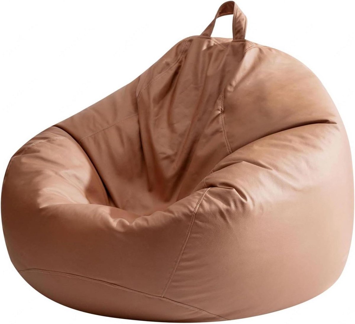 Zitzakhoes - Luie stoelhoes - Ontspannen Zitten - Met Handvat - 100x120cm - Geel