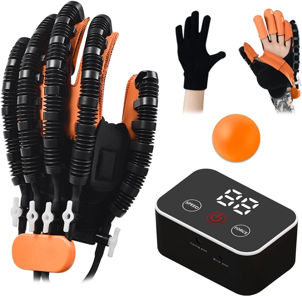Robot Handschoenen voor Beroerte Herstel Vingerhand Exerciser Apparatuur Hand Functie Revalidatie Handschoen