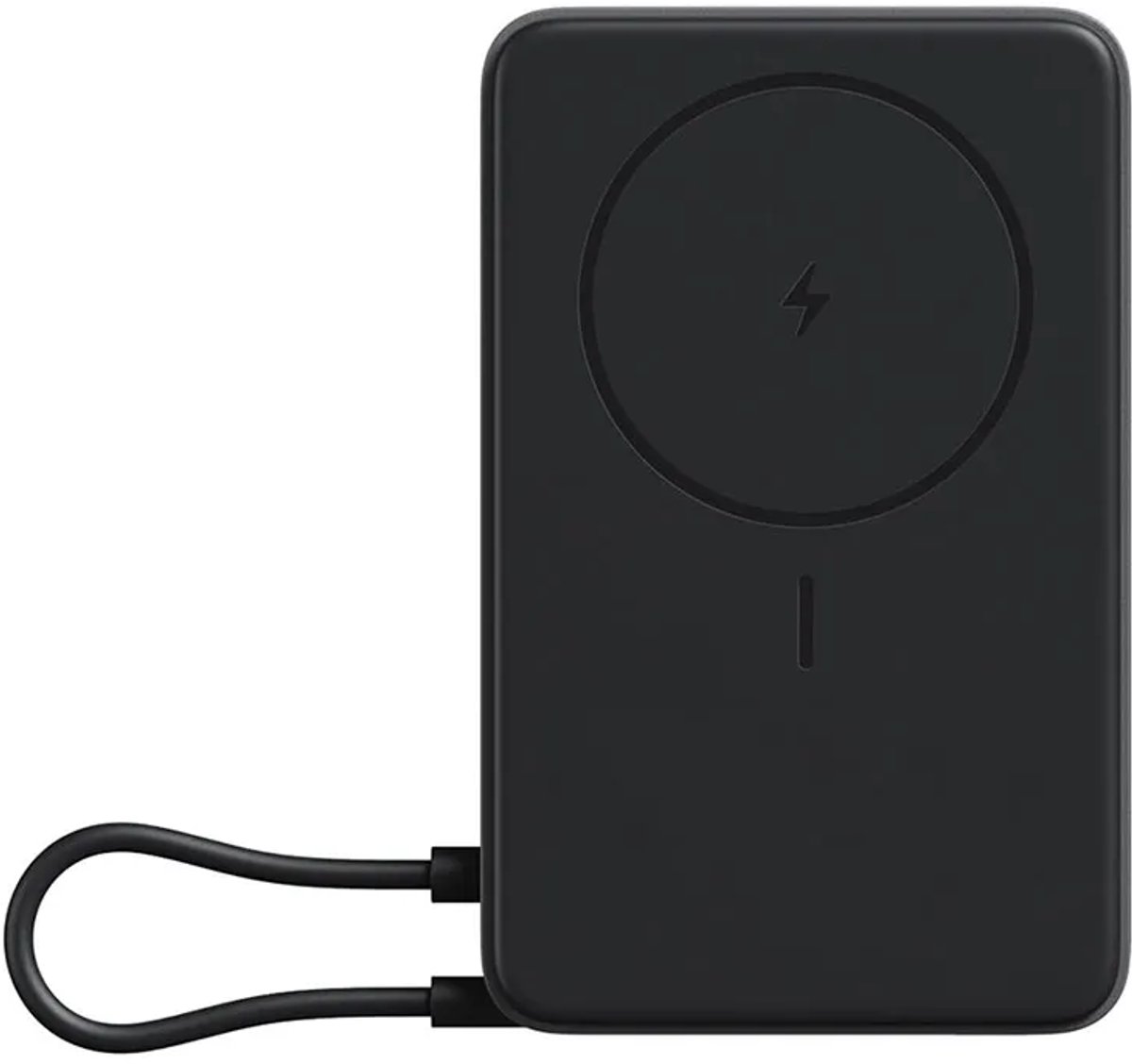 Xiaomi Magnetic Power Bank 10000 with Built-in Stand - 10000 mAh - Magnetisch - Geïntegreerde USB-C-kabel - Grijs