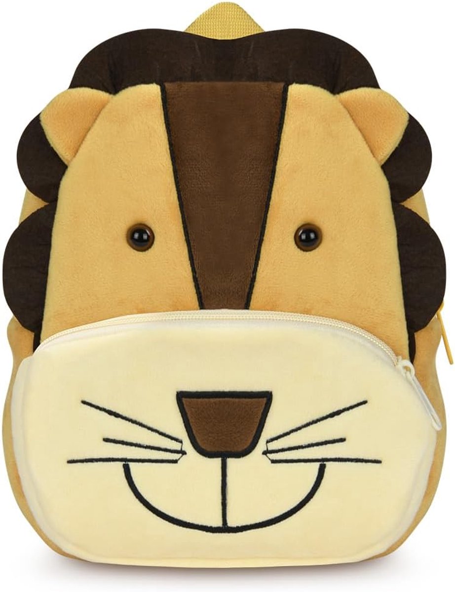 Pluche rugzak voor kinderen, gepersonaliseerde kinderrugzak, rugzak met cartoon voor kleuterschool, schooltas met schattig dierenontwerp, eenhoorn-rugzak voor kleine jongens en meisjes
