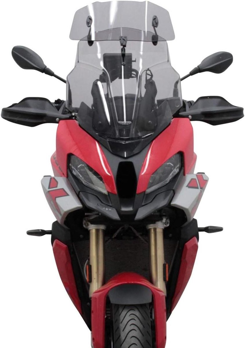 Motor Windscherm - Wind Deflector - Comfortabel Rijden - Verstelbare Luchtstroom - 54.5 cm Lengte - Transparant