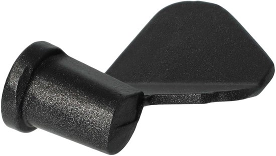 vhbw Deeghaak compatibel met Quigg Multi BA495 Broodbakmachine - Menghaak, 6,5 x 3,8 cm, Aluminiumlegering Zwart van vhbw — afbeelding 4