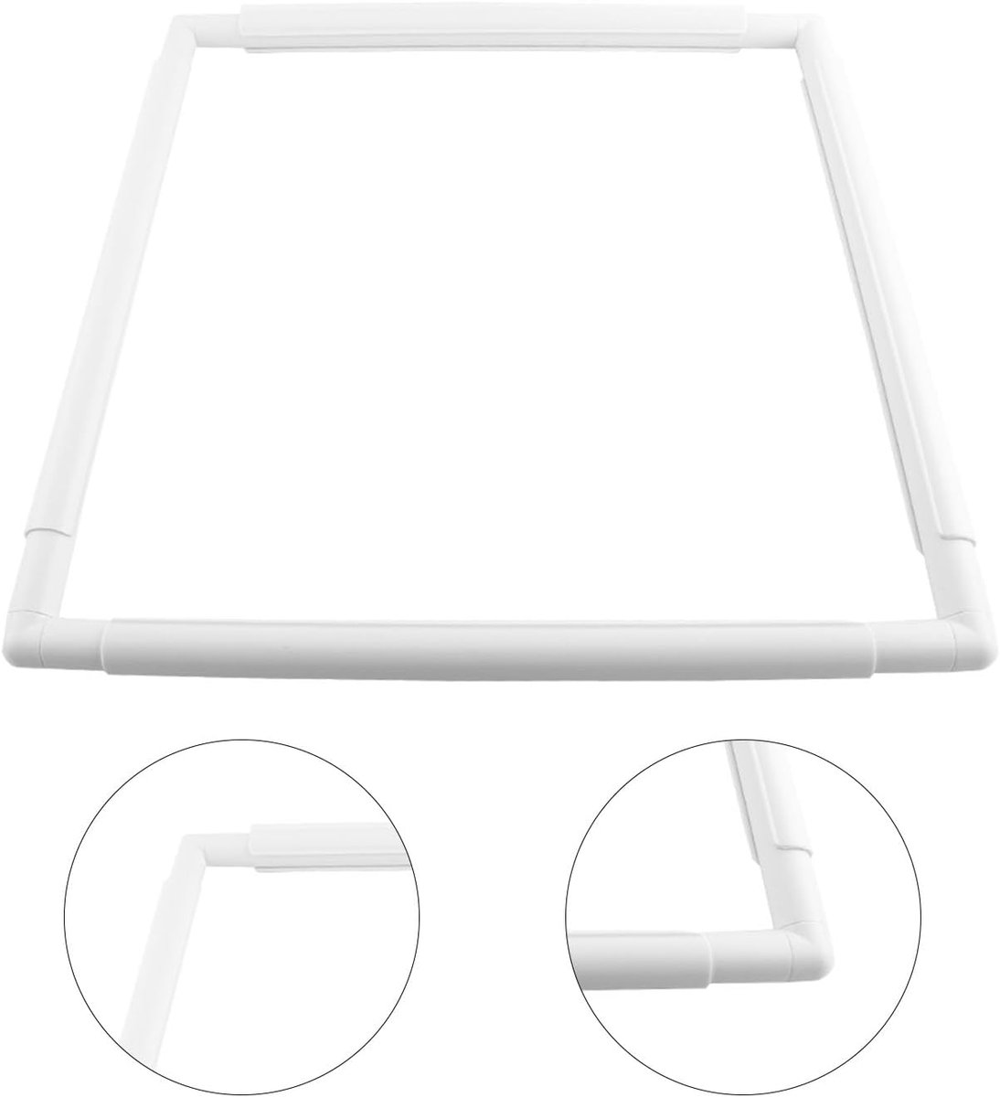 borduurframe, vierkantig naaiband hulpmiddel voor handwerk, kruissteek, quilten,creatieve projecten for thuisgebruik