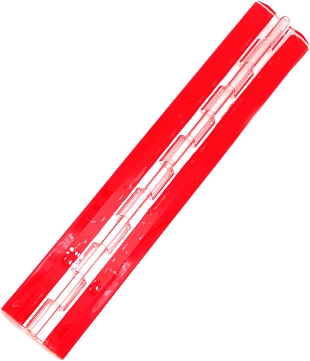 Scharnier 300mm Doorlopend Piano - 1.2 Inch Transparant Plastic (Zelfklevend) voor DIY Box, Aquarium, Golf Kar Lade, Display Stand