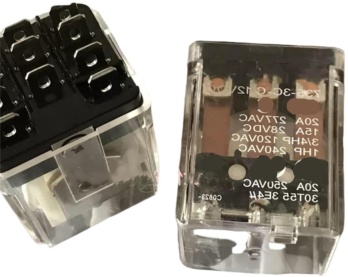Elektromechanisch Relais - Schakelrelais - Stroomkring Schakelen - Aluminium Contact - 1 Ampère - Niet gespecificeerd