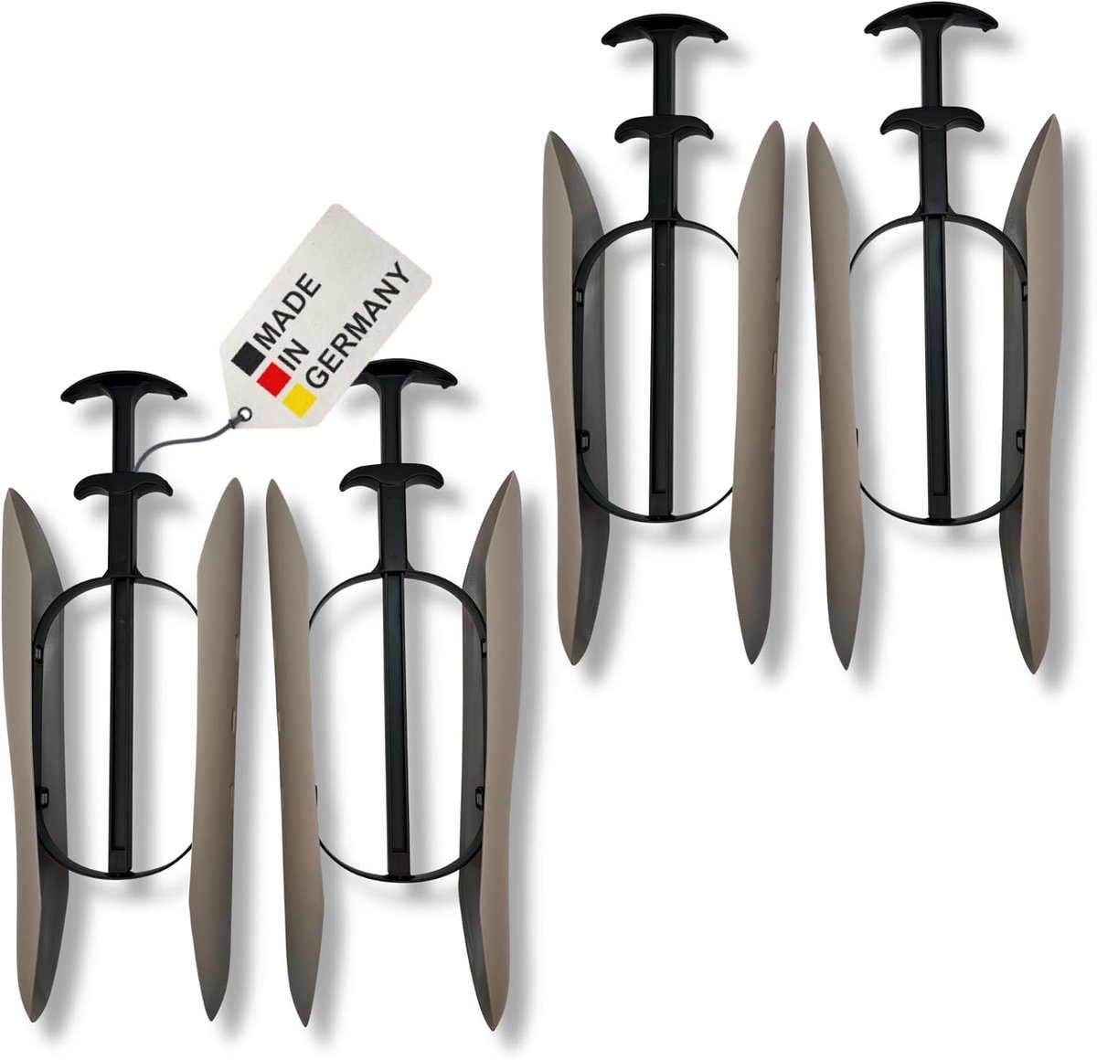 Stiefelformer 2 paar - met innovatief Sensomatic veerelement - laarzenspanner - lengte 35 cm - schachtvorm