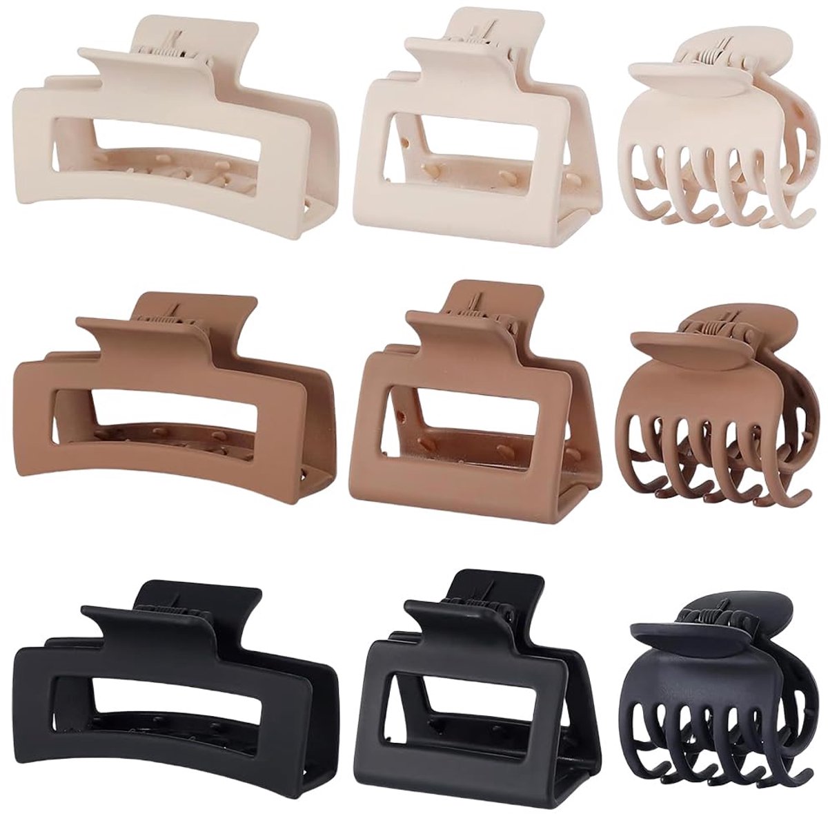 Haarklemmen Kleine voor Dames - Duurzaam, Antislip Haarclips Dames voor Alle Haartypes, Gematteerde Haarspelden Vrouw - Haaraccessoires voor Vrouwen