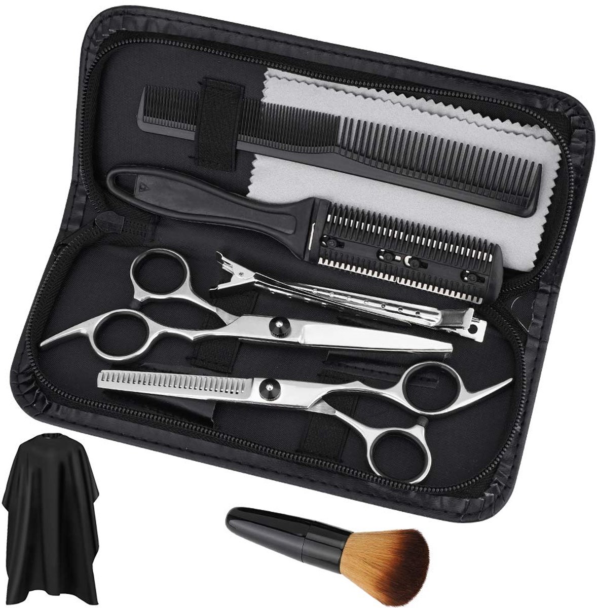 Professionele Kapper Tool Uitdunnen Haarsnit Texturizing Familie Kapsel 10 Stks Kapper Set