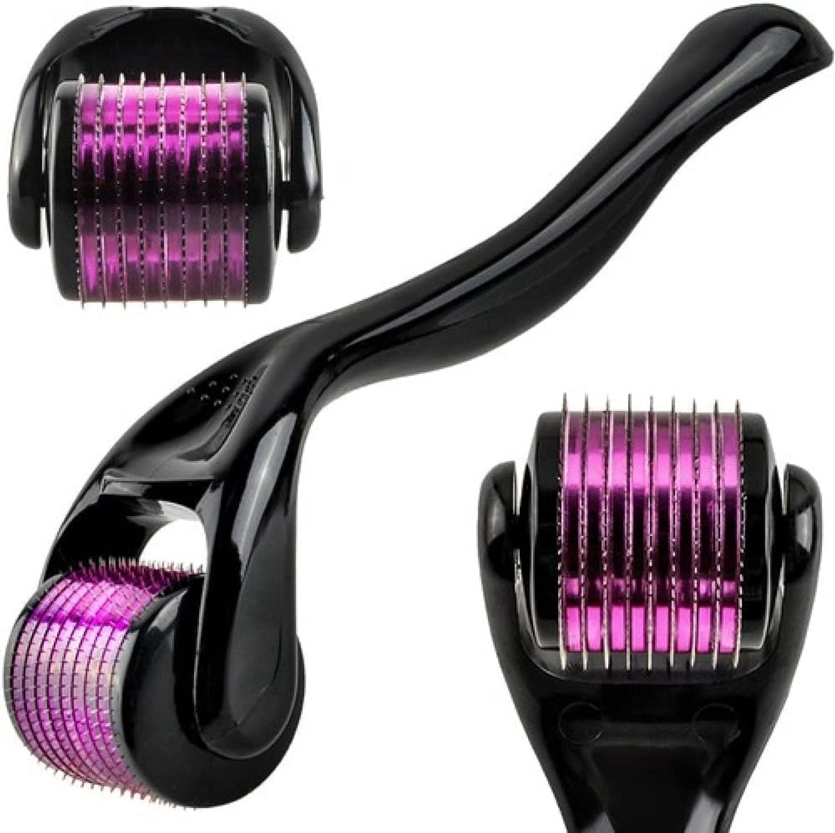 Derma Roller 0,3 mm - Baard en haar massageapparaat - Derma Face Roller - Diverse kleuren