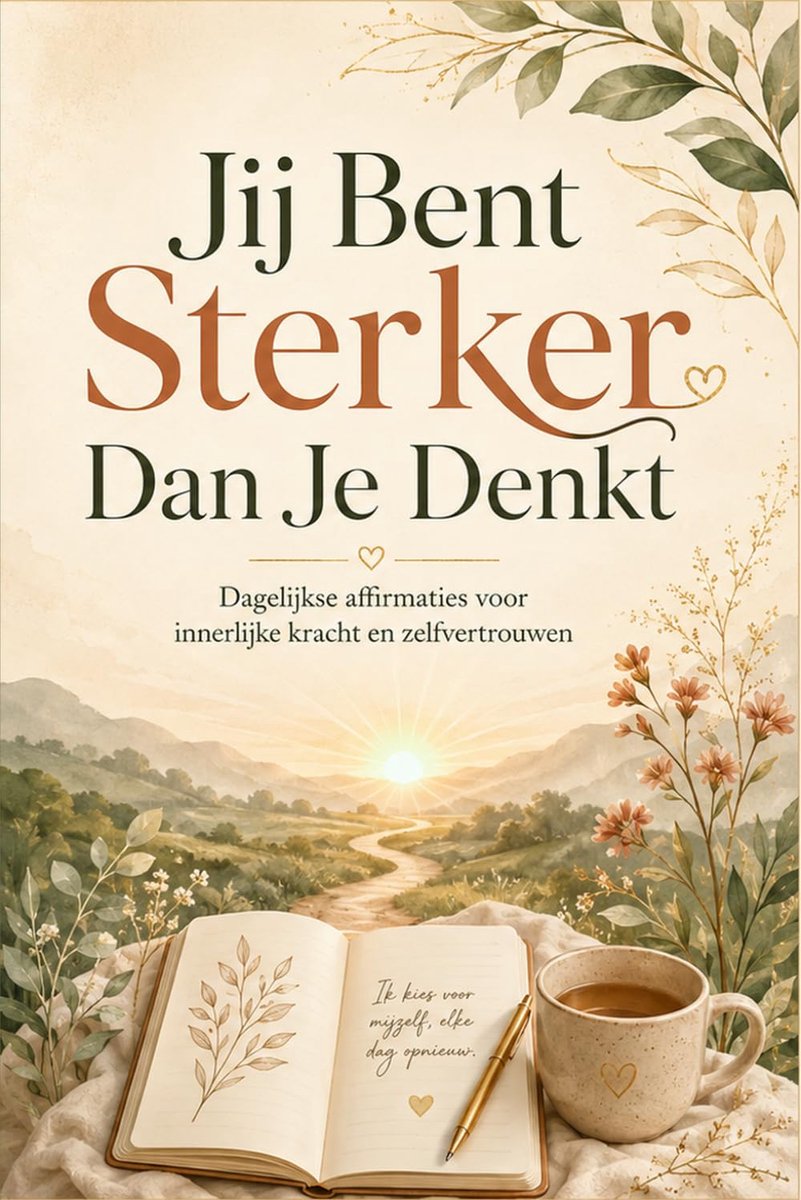 SnelShoppen - Jij Bent Sterker Dan Je Denkt: Dagelijkse Affirmaties voor Innerlijke Kracht, Zelfvertrouwen, Persoonlijke Groei, Motivatie en Inspirati