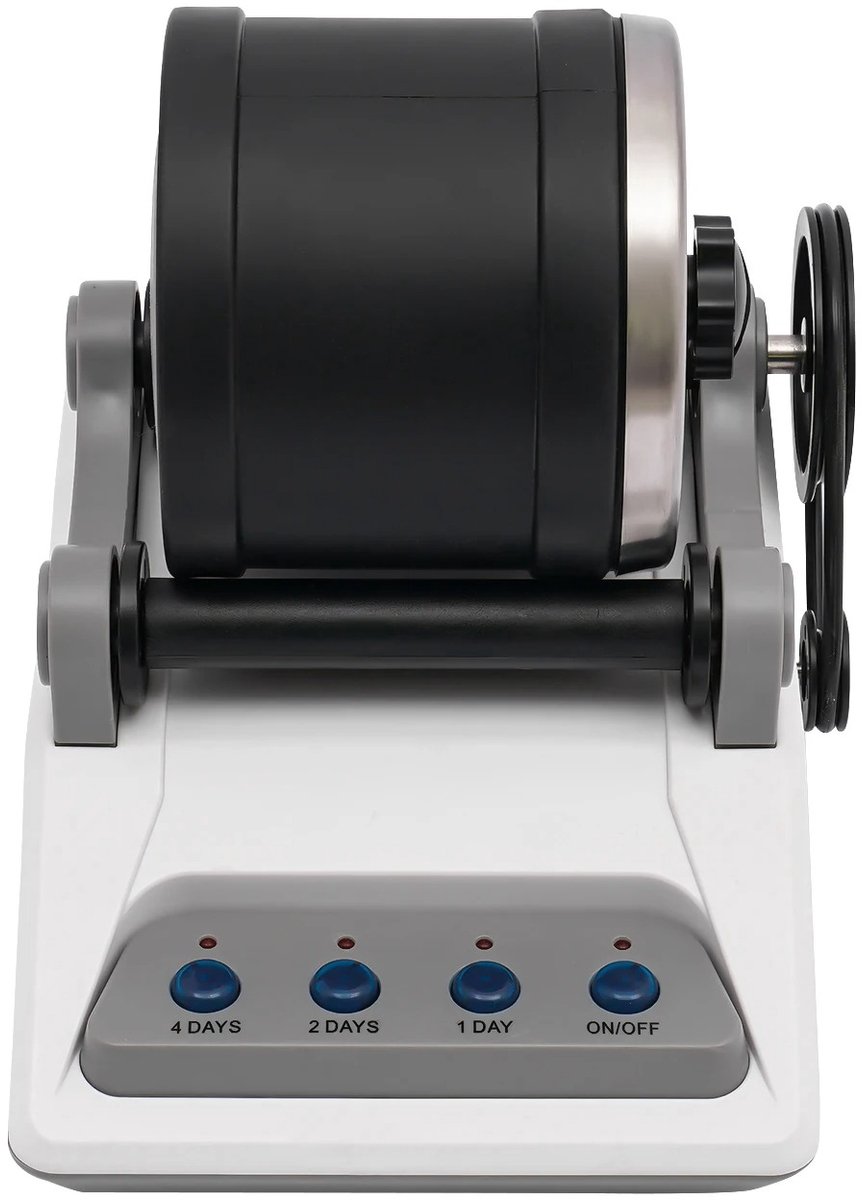 Cherrys Finds - DIY-polijstmachineset - Edelsteen Polijstmachine - Rotspolijstmachine - Elektrische Edelsteenpolijstmachine -Steenslijpset Hobby - Maak Eigen Edelstenen - Stil En Zuinig - Complete Set - Voor Kinderen - Voor Volwassenen