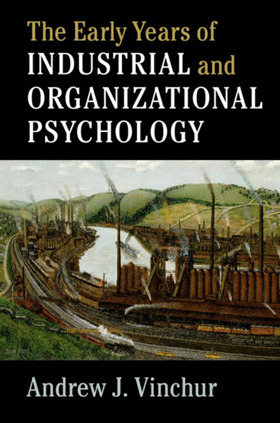 The Early Years of Industrial and Organizational Psychology - cover