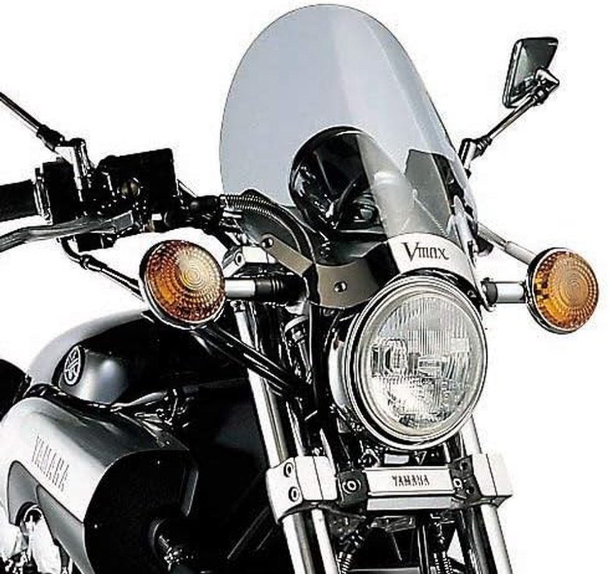 Motor Windscherm - Wind Deflector - Motor Rijden - Voertuigspecifieke Pasvorm - 37 cm Hoog - Rookkleurig