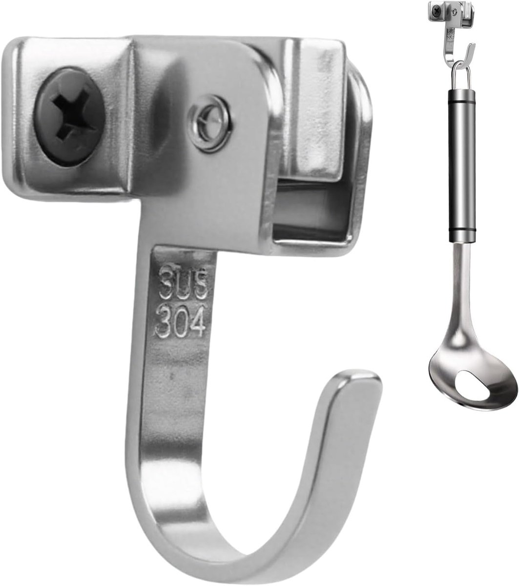 Badkamer Handdoekhaken - Douchedeur Hangers - Ruimte Organiseren - Roestvrij Staal - 10x10
