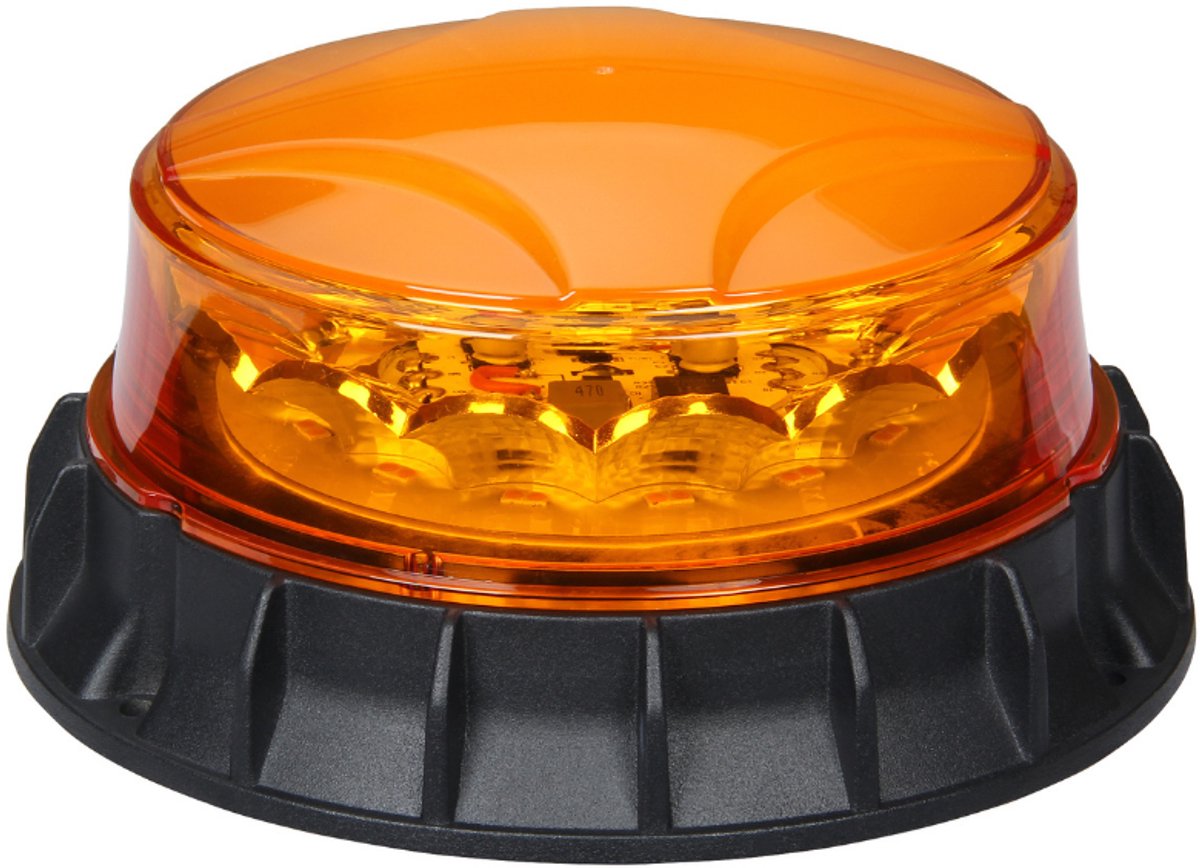 Zwaailamp - 247 Lighting - Sigma - Magnetisch - 6.7 - 16.9cm - 10 flitspatronen - Amber - R65 - 12V-24V