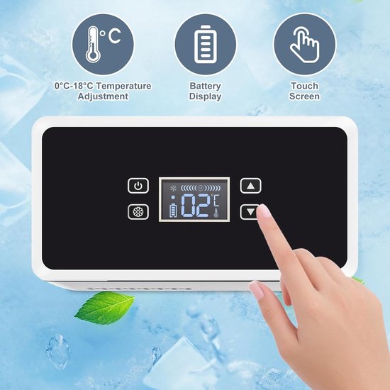 Elektrische Reis Koelbox voor Insuline - Draagbare Medicijnkoelkast - LCD Temperatuurscherm - Temperatuurregeling 0°C ~ 18°C — afbeelding 5