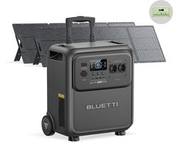 BLUETTI Elite 400 2600W - 3840Wh - Zonne-energiecentrale - met 2*200W Zonnepaneel PV200 – Draagbare Accu - voor Camping, Thuis Noodstroom