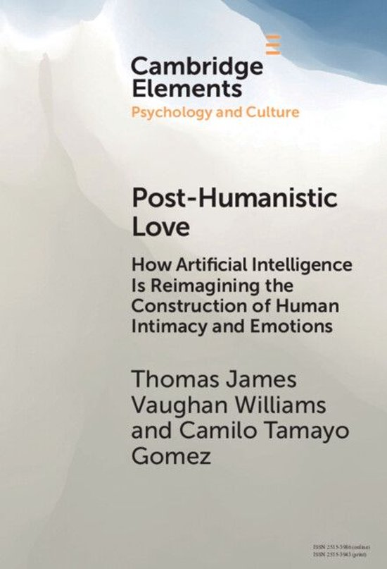 Elements in Psychology and Culture - Post-Humanistic Love - cover
