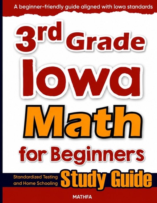 3rd Grade Iowa Math for Beginners - cover