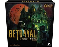 Dailygoods- Bordspel Coöperatief - Horror/Bordspel - Betrayal at House on the Hill - Nieuwe Personages - 3de Enthousiast Editie - Samenwerken en Overleven - Strategiespel