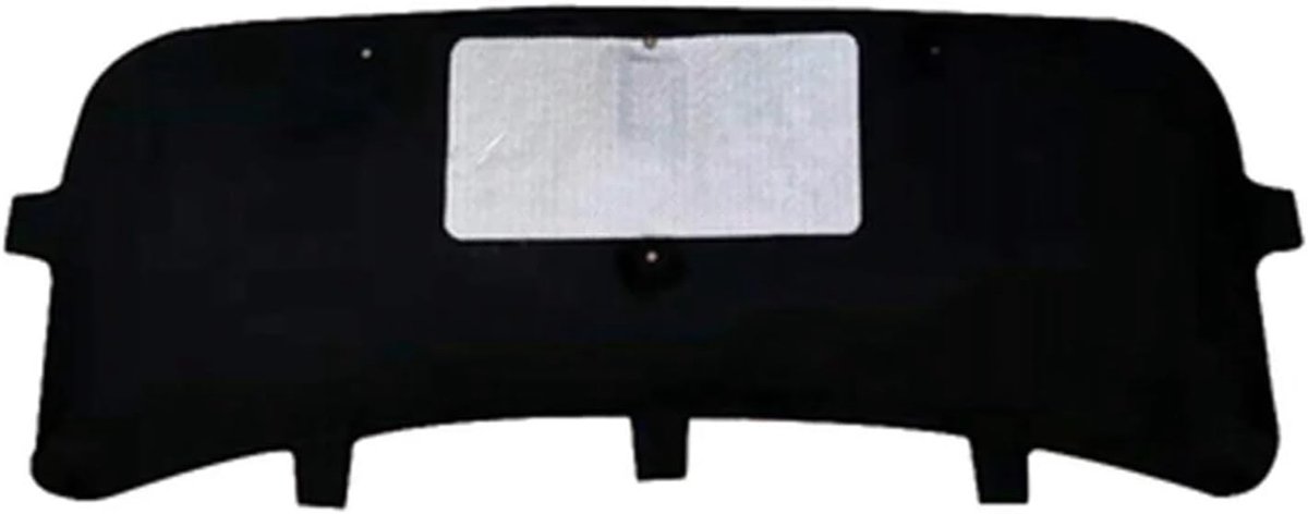 Isolatiemat Auto - Geluiddempend Matje - Motorruimte Isoleren - Brandwerend Schuim - 1x1x1 cm - Zwart
