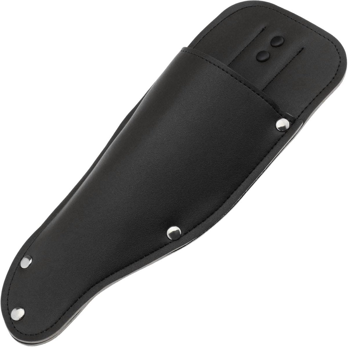 Dailygoods- Beschermhoes Tuinschaar - PU-leer - Holster - Schede Tuingereedschap - Metalen Rugclip - 24,8 x 9,8 cm - Tuinschaarholster