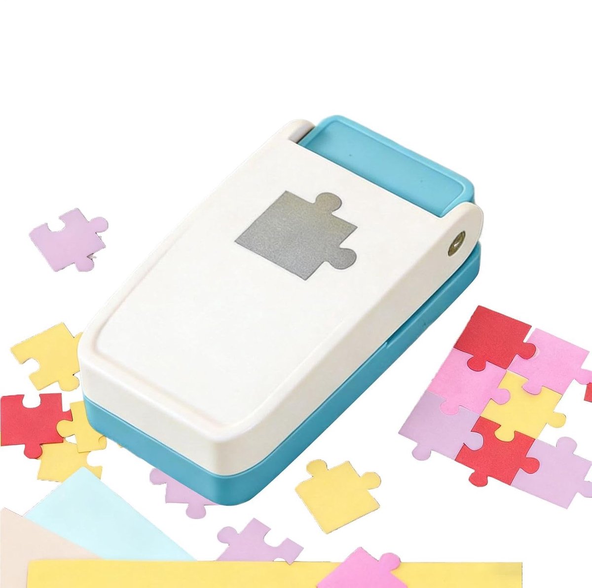 Puzzelmaker Machine - Papierponsapparaat Knutselen - Kaarten Maken - Precisie Snede - 19.2 x 11.5 cm - Niet gespecificeerd