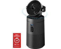 Bloomfold Ventilator en Luchtreiniger Cyclone – H13 HEPA & UVC-licht – 400 m³/h CADR – Air Purifier - Medische Filtratieklasse tegen Pollen & Fijnstof