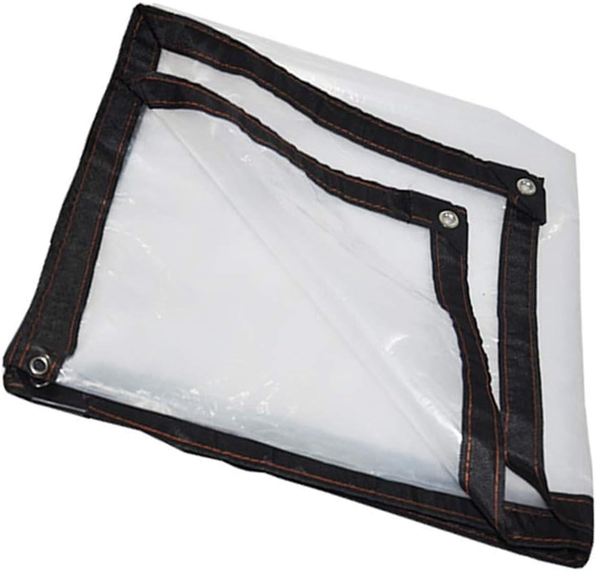 Transparant Zeildoek - Waterdicht Kleed - Tuin Beschermen - Versterkte Randen - 2x6m - Transparant