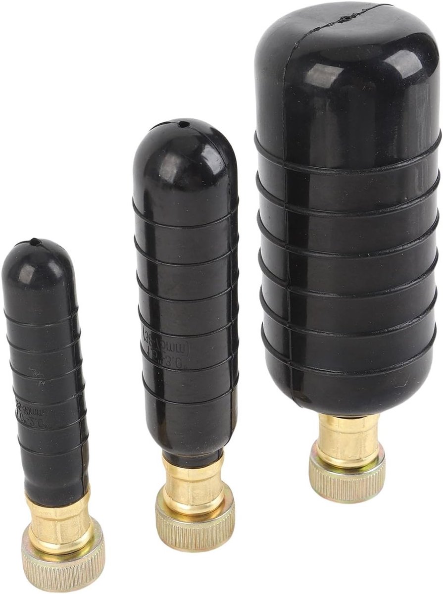 3-delige Rubber Ontstopset voor Afvoerleidingen van 1 tot 6 Inch - Effectieve Oplossing voor Badkamer en Keuken, Blokkade Verwijderen en Reinigen