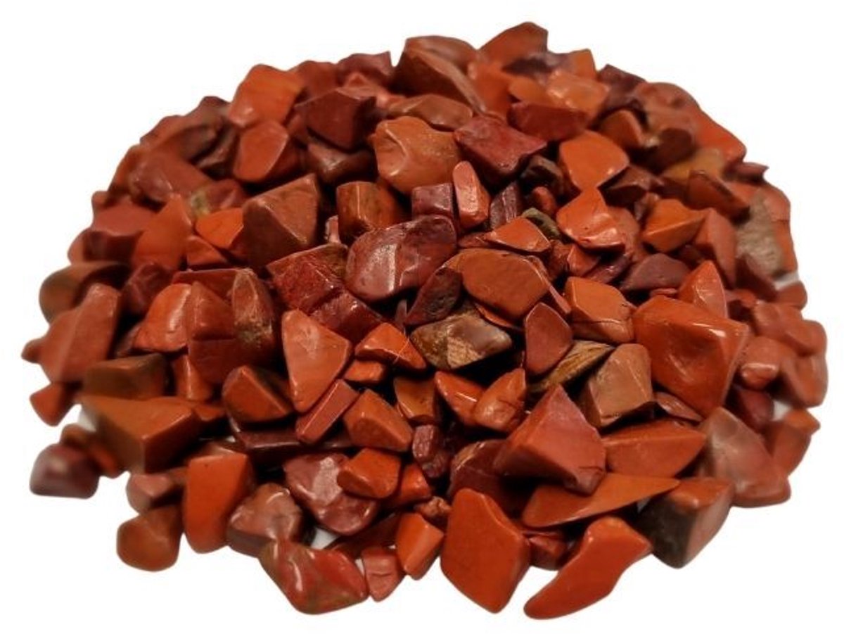 Rode Jaspis Edelsteen Chips Bulk - 1KG