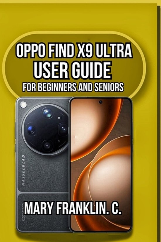 OPPO Find X9 Ultra User Guide - cover