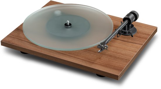 Pro-Ject T1 EVO BT OM10 Platenspeler - Ingebouwde Voorversterker - Bluetooth Verzender - Handgemaakt - Plug & Play - Walnoot — afbeelding 2