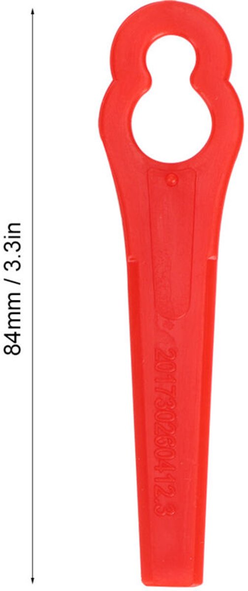 40 stuks grasmaaier trimmer messen - reservemessen gras trimmer - accessoires voor draadloze strimmer - kunststof lemmer . – foto 3