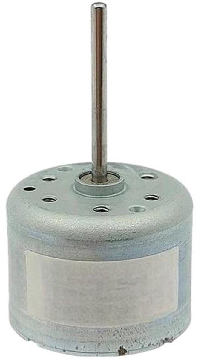 Mini motoren - Micro motortjes - Doe-het-zelf projecten - Compact en lichtgewicht - DC 3-9V - Zilver