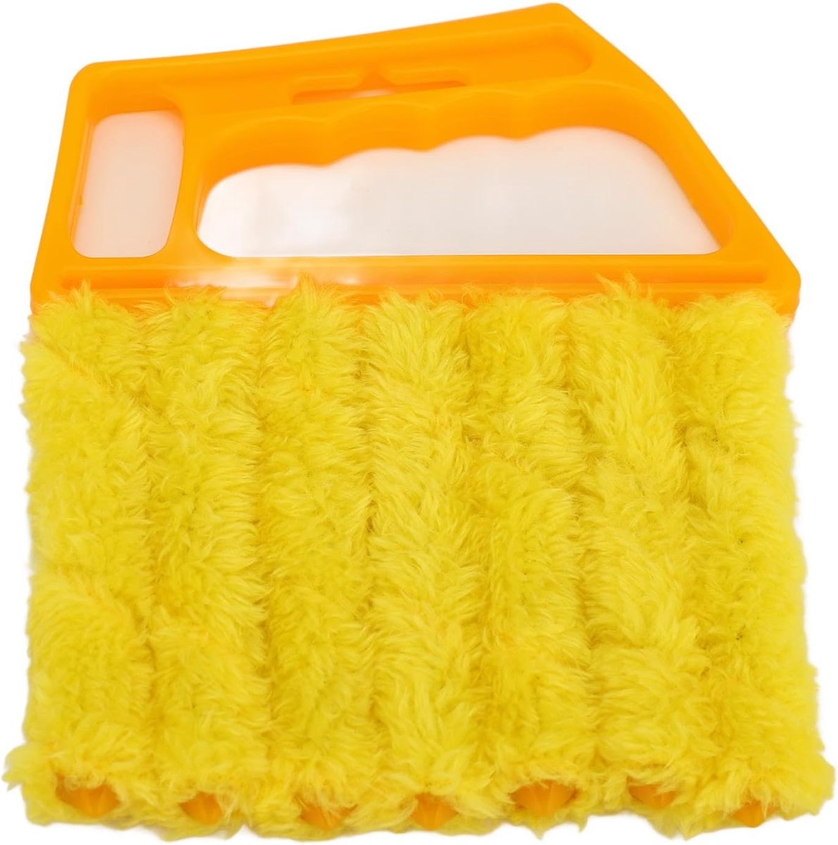 Raambekleding Reiniger - Stofwisser Tool - Blinds Schoonmaken - Afneembare Microvezel - 13.5 x 16 cm - Blauw