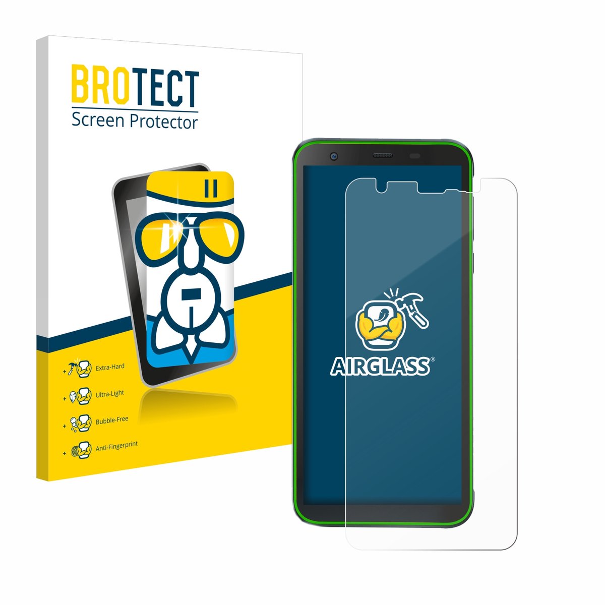 Screenprotector voor Blackview BV6300 Pro Beschermglas transparant