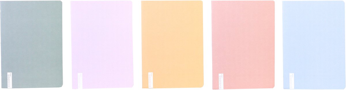 Ancor Schrift EMBOSS DRY A4 Lijn - 5 Stuks - Assorti Kleuren