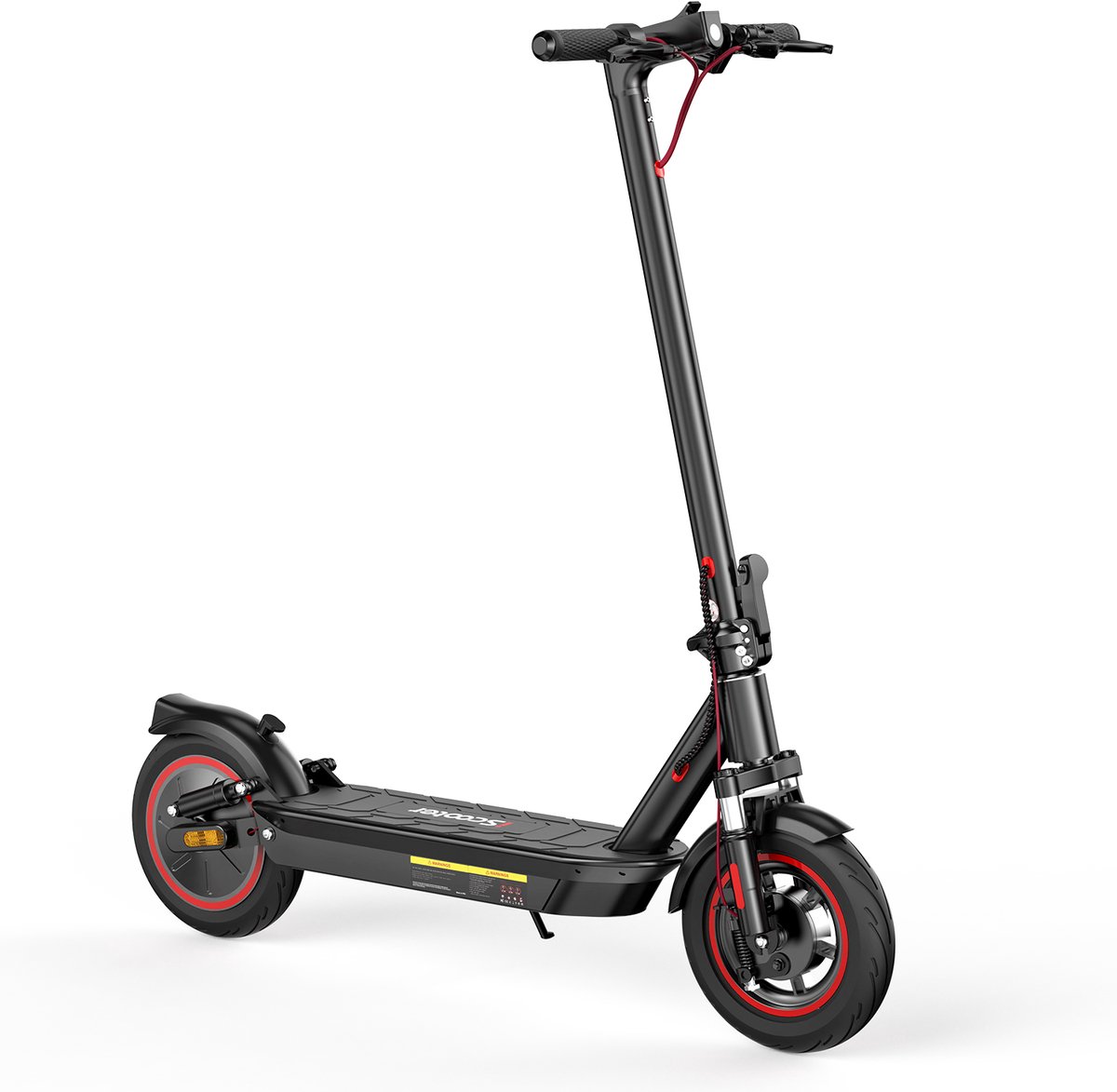 iScooter i10 Elektrische scooter - 10inch - 45km actieradius - 650W motor - zwart