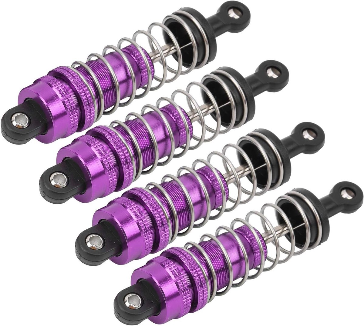 Vervangende Schokdempers voor 1/14 RC Auto - 4 Stuks, Geschikt voor 144001, Roze, Verbeterde Prestaties en Duurzaamheid