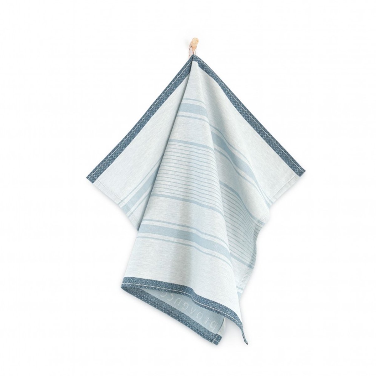 Zwoltex Provence - Keuken Doek - 50x70 cm - Blauw Kleur - 100% Katoen