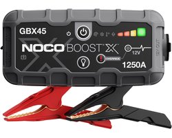 NOCO Boost X GBX45 Lithium Jumpstarter - Starthulp 1250A - USB lader smartphone/tablet - 100 lumen LED zaklamp