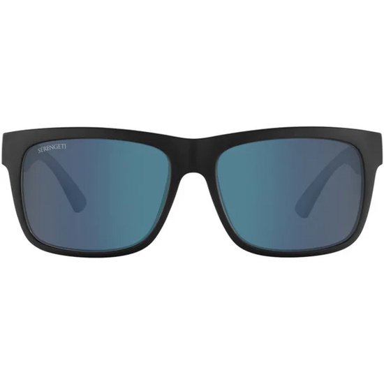 Serengeti Positano Large SS782002 - Matte Black - Polarized 555NM Blue van Serengeti — afbeelding 2