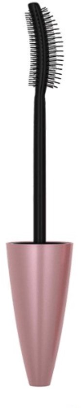 Mascara kwastje met roze handvat.