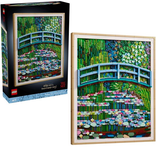 LEGO® Art Claude Monet – Le Pont Japonais 31220