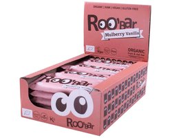 Roo'Bar | Mulberry & Vanilla Bar | 20 stuks | 20 x 30 gram